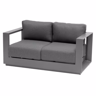 Canapé de jardin en aluminium 2 places ALLURE
