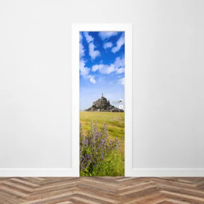 Sticker Porte Mont-Saint-Michel Normandie 204 x 63 cm