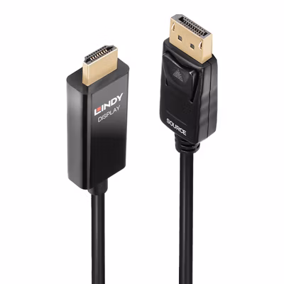 Câble DisplayPort vers HDMI 1 mètre LINDY