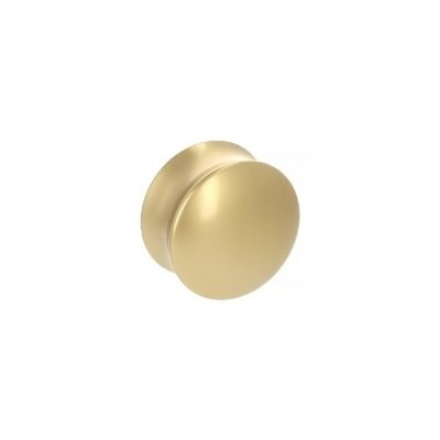 Bouton pour meuble Diamètre 40 en zamac laiton galver