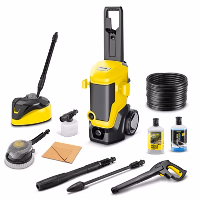 Nettoyeur haute pression Karcher K7 WCM Car & Home – Pression 180 bar- Débit 600 l/h- canon à mousse- Kit Auto et Home