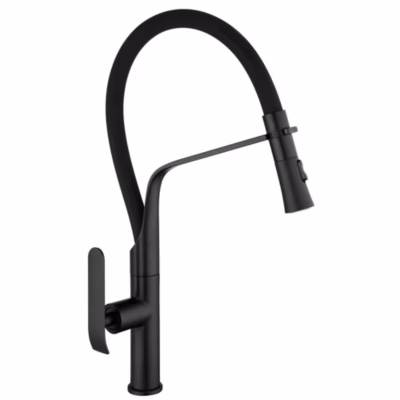 Robinet de cuisine REA Castor Black