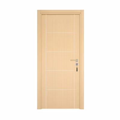 Bloc-porte pose fin de chantier collection PREMIUM Casoar, H.204 x l.73 cm, aspect chêne clair, réversible
