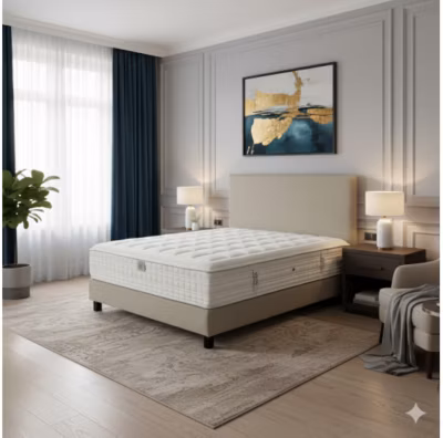 Matelas Essenzia HERITAGE 1200 RESSORTS MOELLEUX 90×190 Ressorts