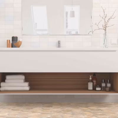 Faïence Effet Zellige Blanc FEZ Mat 6,2×12,5 White – Les Carreaux de Jean
