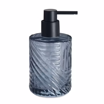 Distributeur De Savon En Verre Bleu 300 Ml Bleuet