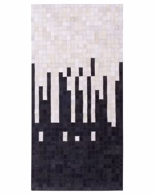 Tapis BOLU Noir 80 x 150 cm Cuir