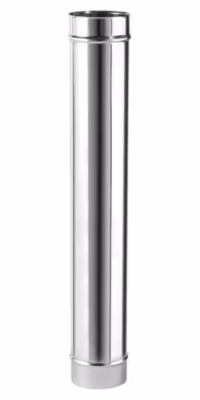 JONCOUX Tuyau TYRAL INOX  304 – Diam. 83 – Elément 1000 mm