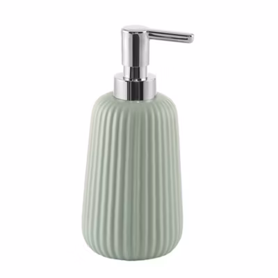 Distributeur De Savon 400 Ml En Céramique Vert Sauge Mallow