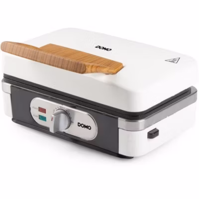 Appareil – Machine a Croque Monsieur Appareil 3-en-1 – DOMO – DO9277C – Croque – gaufre – gril – 1100 W – Blanc