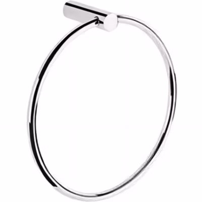 Porte serviettes salle de bains SANINDUSA anneau Alfa chrome