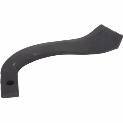 Couteau de fraise gauche pour fraise arrière adaptable sur KUBOTA, ISEKI, YANMAR – L: 238mm, hauteur 40 mm, trou diamètre 10,5 mm