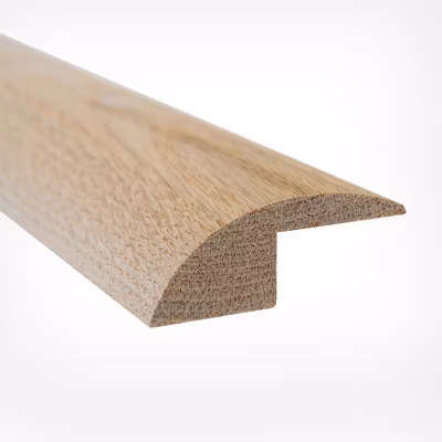 Barre de Seuil en Bois Chêne Massif – 19x52x1200mm – Rattrapage de Niveau