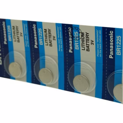Pack de 5 piles Panasonic pour DIVERS BR1225