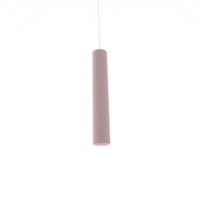 LUMICOM – ROND Suspension, 1X GU10, max 33W, métal, rose lotus, H.30cm