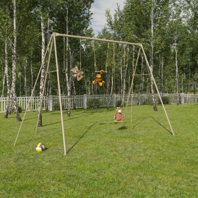 Portique adulte métal 3,50 m Baxter 4 personnes