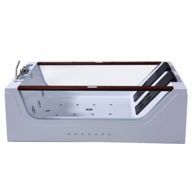 Baignoire hydromassage pour 2 personnes 180 X 120 cm 18 jets  Pearl