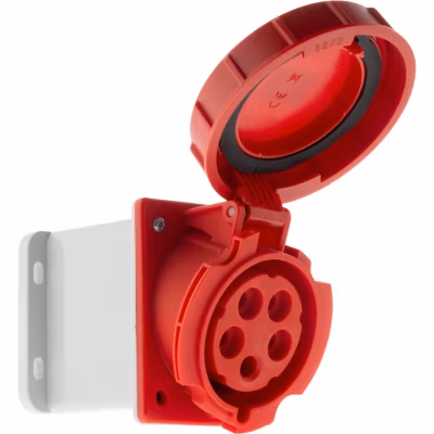 Socle IEC309 3P+N+T 32A – Zenitech