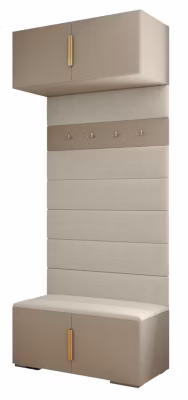 Armoire haute pour le hall Inova 1 100/47/236,7 (gris/doré)