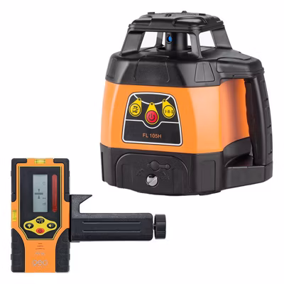 Laser Rotatif Geo Fennel Fl 105h Avec Cellule De Réception Fr 45