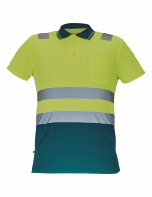 Polo CADIZ HV JAUNE VERT CERVA TAILLE XL