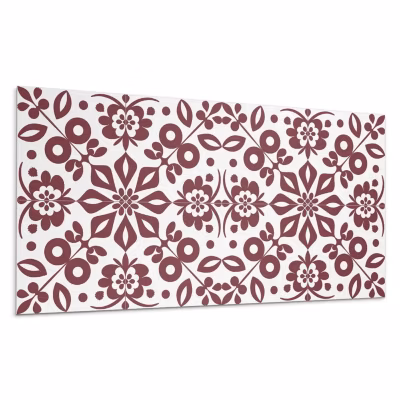 Panneau Décoratif Wallfluent 100×50 cm Motif Végétal Avec Ornements 1 pièce