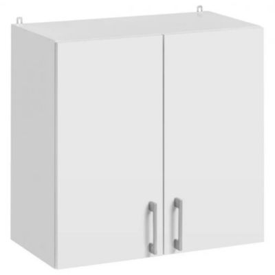 Cuisineandcie – Meuble haut de cuisine Eco Blanc 2 portes L 60 cm