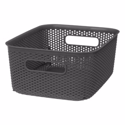 Panier en crochet Crochy 4L gris – Anthracite- 5five