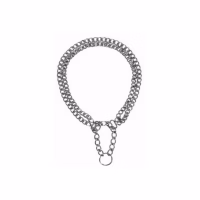 Collier d&rsquo;arrêt, L 50 cm/2,5 mm 2 rang , pour chien