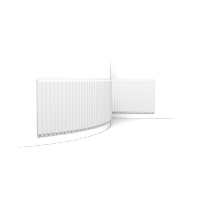 Panneau mural flexible effet lambris – Orac Decor – L200xp1.5xH40cm – Carton complet 5 panneaux – W214F