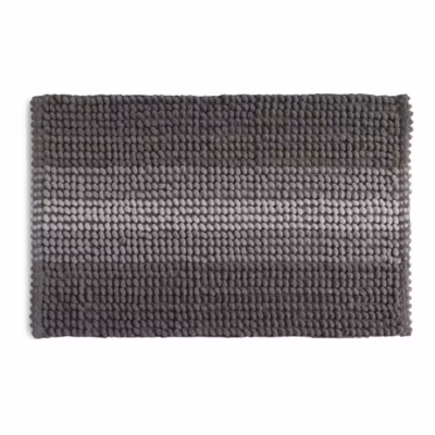 Benjamin 50X80 Gris Tourterelle Tapis De Bain Antidérapant Kiamami Valentina