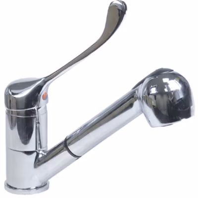 Mélangeur Monotrou Et à Levier Unique Avec Douchette Extractible, Raccord 1/2&Prime; – Mastro – GDZ0006/G
