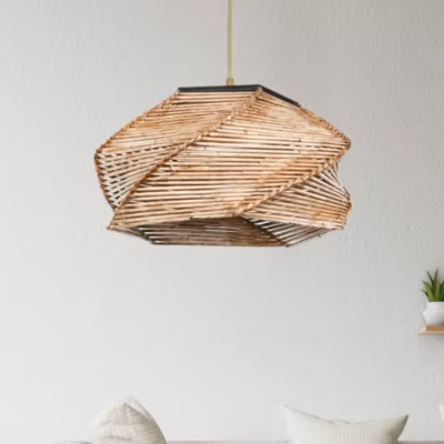 Suspension bohème durable, décoration naturelle OLTEN