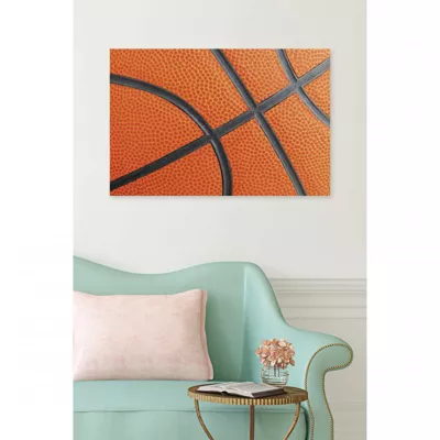 Tableau toile XXL en kit Basketball 90 x 60 cm – Toile textile sans PVC
