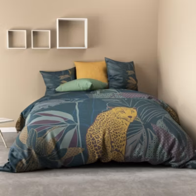 Housse de couette 260×240 WAYAPI + 2 taies coton