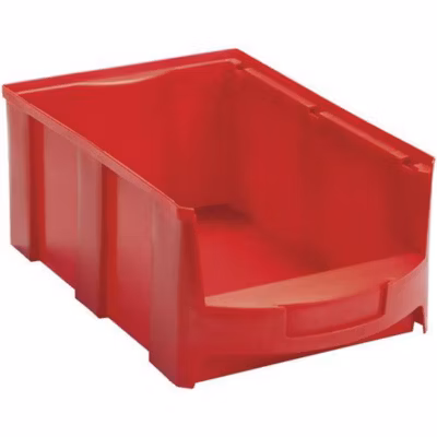 Bac à bec VISO STAR4LR rouge 14 L – 419 x 260 x 165 mm, polypropylène