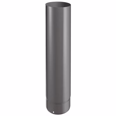 Joncoux Elément droit – largeur 500 mm – Email 0.7mm – Noir mat – D.150