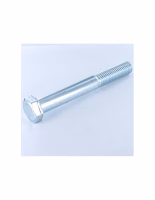 Corps de boulon filetage partiel Tête hexagonale TH M20X170 Classe 8.8 Acier zingué – 1 pièce