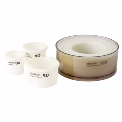 Lot d&rsquo;Emporte-Pièces Ronds 30 à 100mm – Matfer