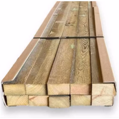 Paquet de 18 lattes en pin traité classe IV 2.8×4.5×180 cm