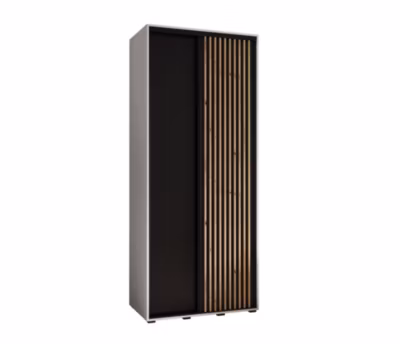 Armoire Lanko 1 a portes coulissantes H. 235,2 x L. 120 x P. 60 2 portes