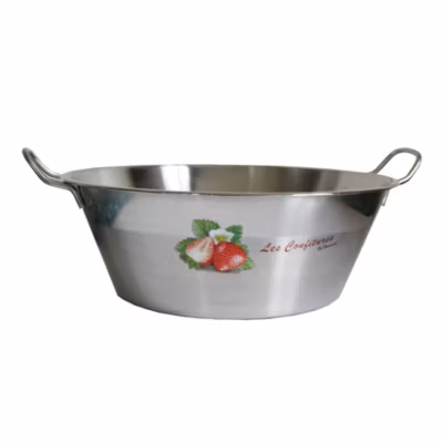 Bassine à confiture décorée 38 cm – 9 litres environ