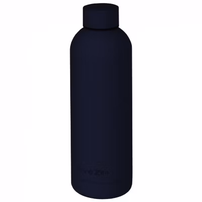 Bouteille, gourde isotherme chaud ou froid en acier inoxydable, réutilisable – 500 ml – Gris anthracite – Vivezen