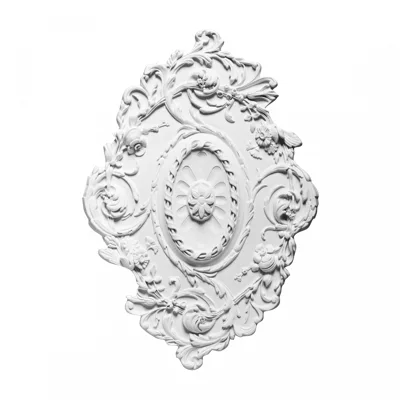 Rosace classique de forme ovalaire R22