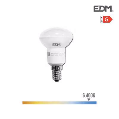 Ampoule à réflecteur LED R50 SMD 5W 350 lumens E14 6400K – EDM