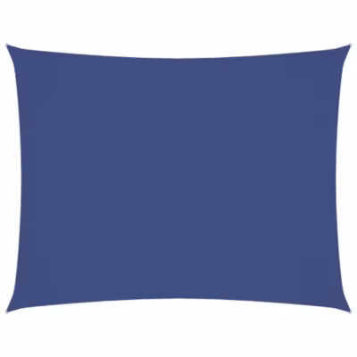 Voile de parasol tissu oxford rectangulaire 3×4 m bleu vidaXL