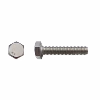 100 Vis Métaux Tête Hexagonale F/Total 10 x 60 mm – DIN 933 – Inox A4 – D-Work