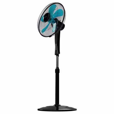Cecotec ventilateur sur pied oscillant et inclinant noir 3 vitesses 50 W