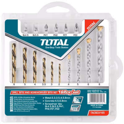 TOTAL – Jeu de forets assorties  TACSD3165 – HSS