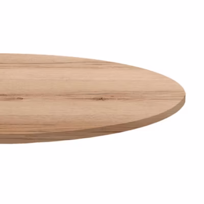 Plateau rond 120cm decor chene delano – Restootab